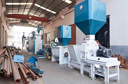 Fish feed pellet production line