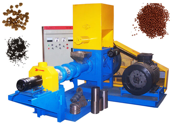 Feed granule making machine for fish