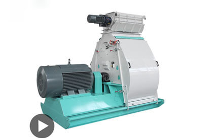 Water Drop Feed Hammer Mill