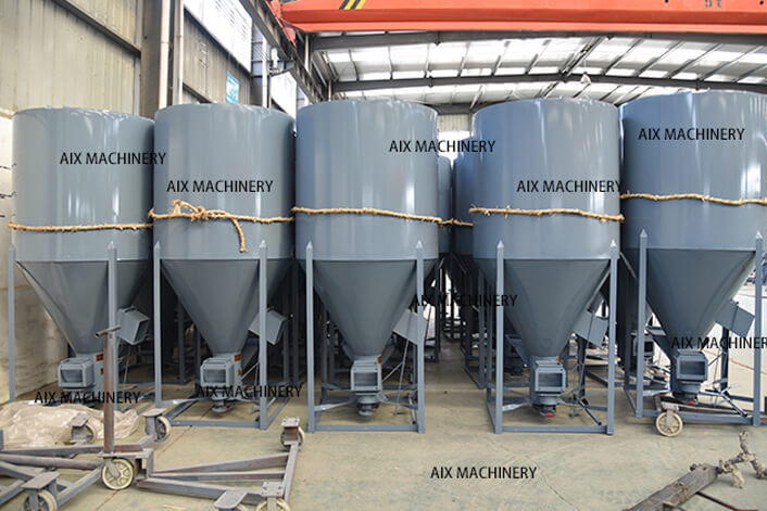 Mixer machine warehouse